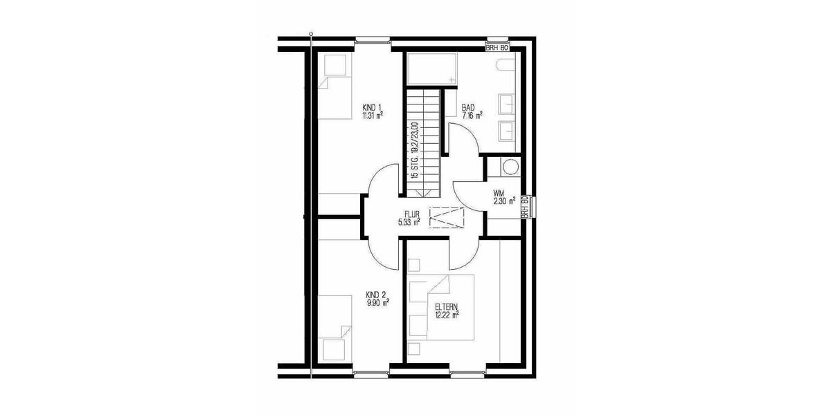 Reihenhaus Nordhorn - 3 Zimmer, 100 m&sup2;, 1.200&euro; | Angebot:26690435