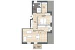 Dachgeschoßwohnung Münster Münster-Südost - 2 Zimmer, 61 m&sup2;, 1.300&euro; | Angebot:26699638