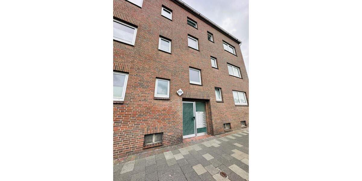 Etagenwohnung Wilhelmshaven Bant - 2 Zimmer, 44 m&sup2;, 325&euro; | Angebot:25696210