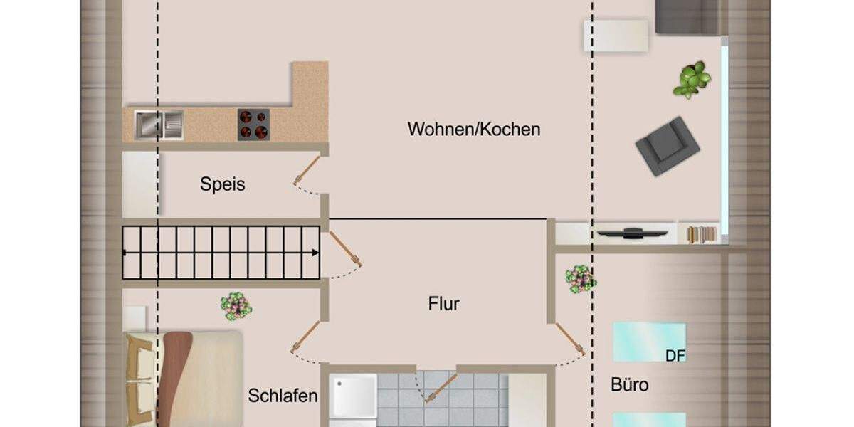 Etagenwohnung Neumarkt-Helena Helena - 3 Zimmer, 118 m&sup2;, 740&euro; | Angebot:25726918