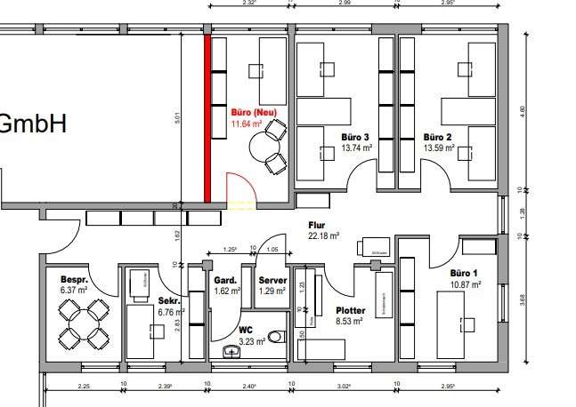 Gewerbeobjekt Kirchheim - 1.229&euro; | Angebot:26774956