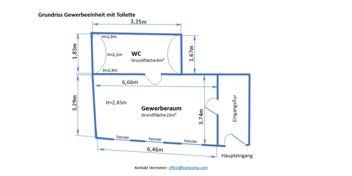 Gewerbeeinheit mit guter Verkehrsanbindung in Heidelberg Ziegelhausen zu vermieten 1 zimmer