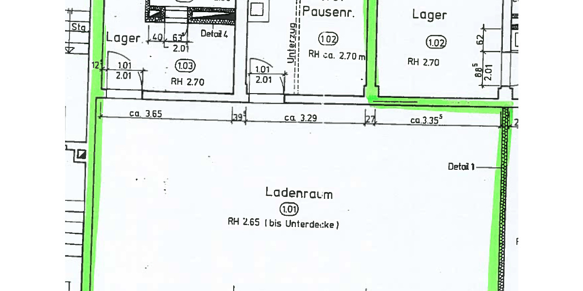 Gewerbeobjekt Chemnitz Zentrum - 3 Zimmer, 800&euro; | Angebot:26758925