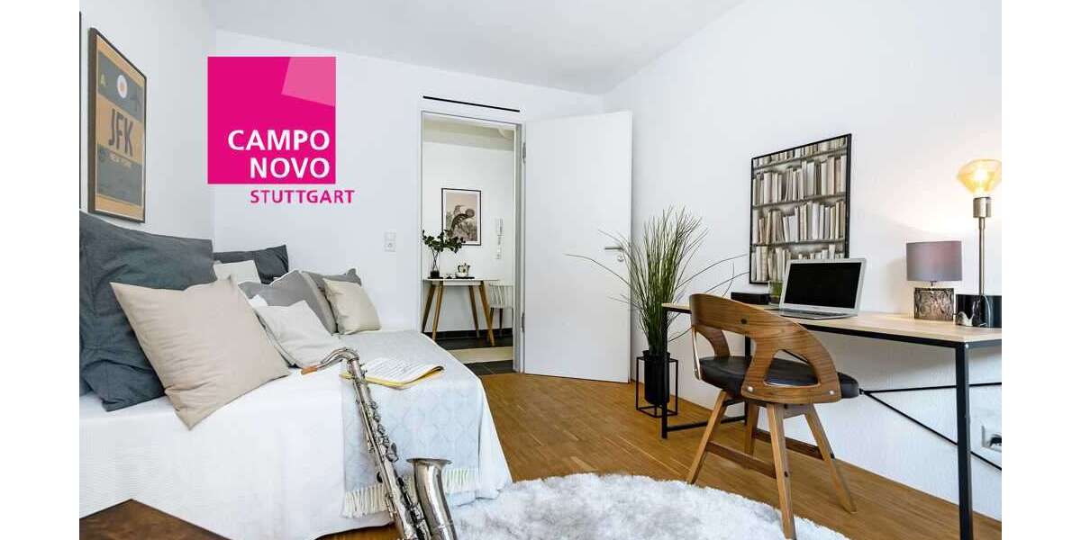 Etagenwohnung Stuttgart Wallgraben-West - 1 Zimmer, 25 m&sup2;, 455&euro; | Angebot:26970021