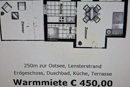 2 Zi. Wohnung in Grömitz (Lenster Strand) 2 zimmer