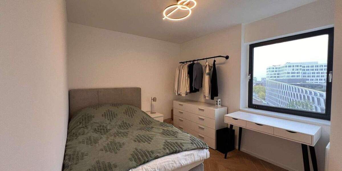 Charmante, sanierte 2-Zimmer-Wohnung inkl. Einbauküche mit Blick über Düsseldorf! 2 zimmer
