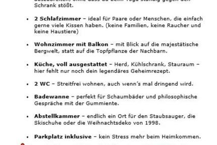 Wohnung in Tirol zu vermieten zimmer