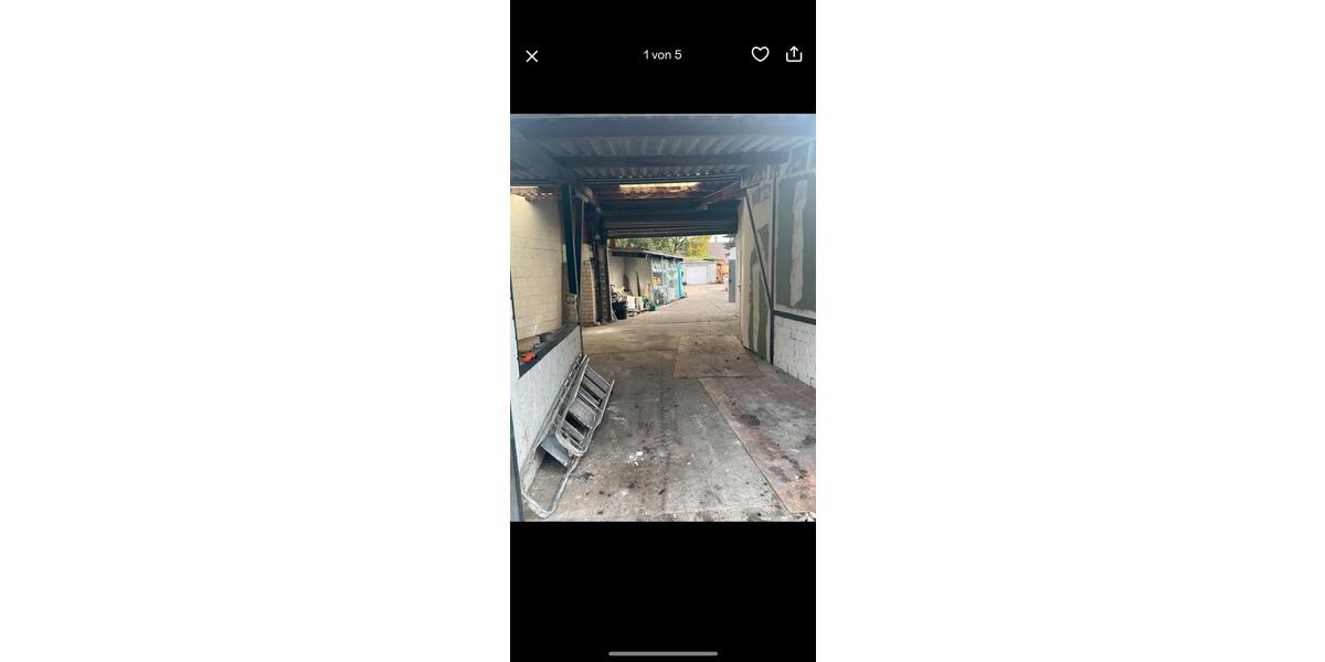 LagerflächeLagerhalle 77 qm Lager und 157 qm Nutzfläche zimmer