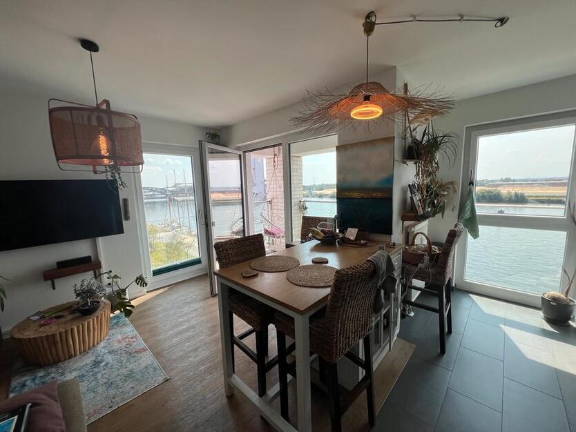 Exklusive 3 Zimmer Wohnung in der HafenCity Untermiete Dezember zimmer