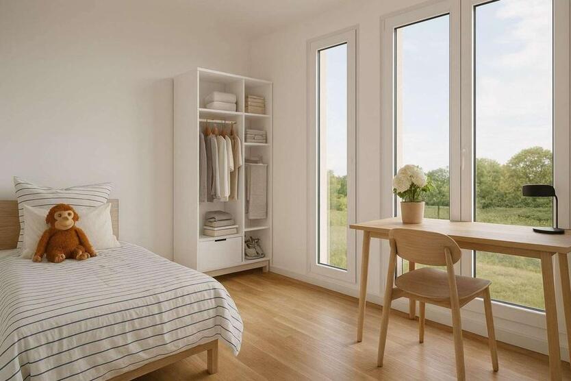 Neubau-Erstbezug – moderne 3-Zimmer-Wohnung mit Balkon in Dabendorf