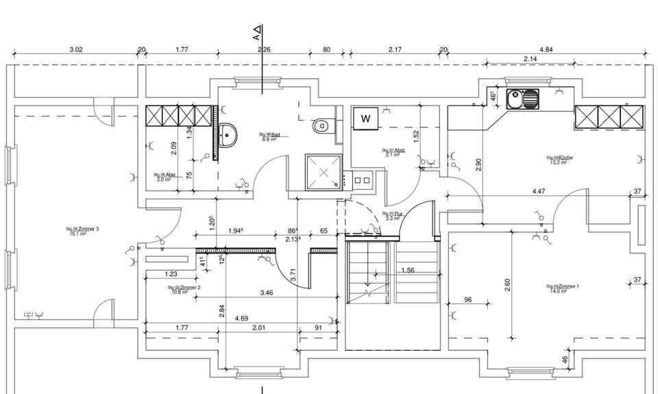 Dachgeschoßwohnung Boizenburg/Elbe Elbe - 3 Zimmer, 74 m&sup2;, 518&euro; | Angebot:24805342
