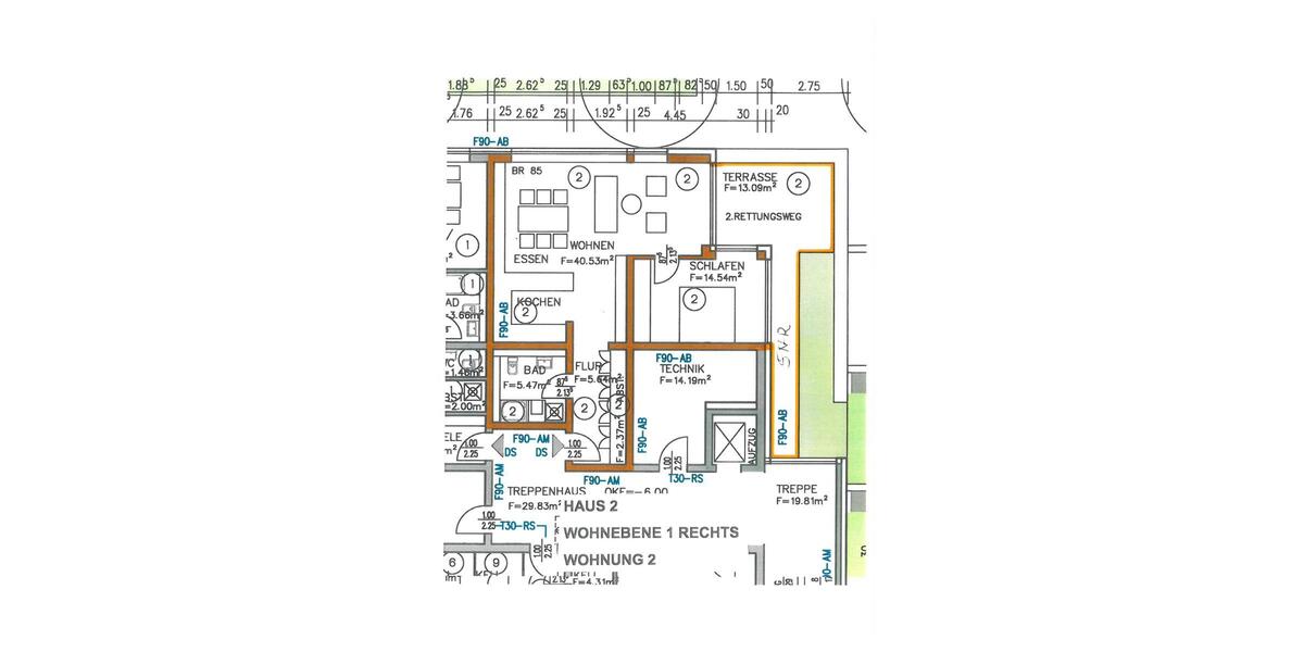 Modernes Wohnen im Energiesparhaus in Trier,-Feyen Wohngebiet Castelnau mit schöner Weitsicht - Etagenwohnung Trier Feyen-Weismark | Angebot:25125421