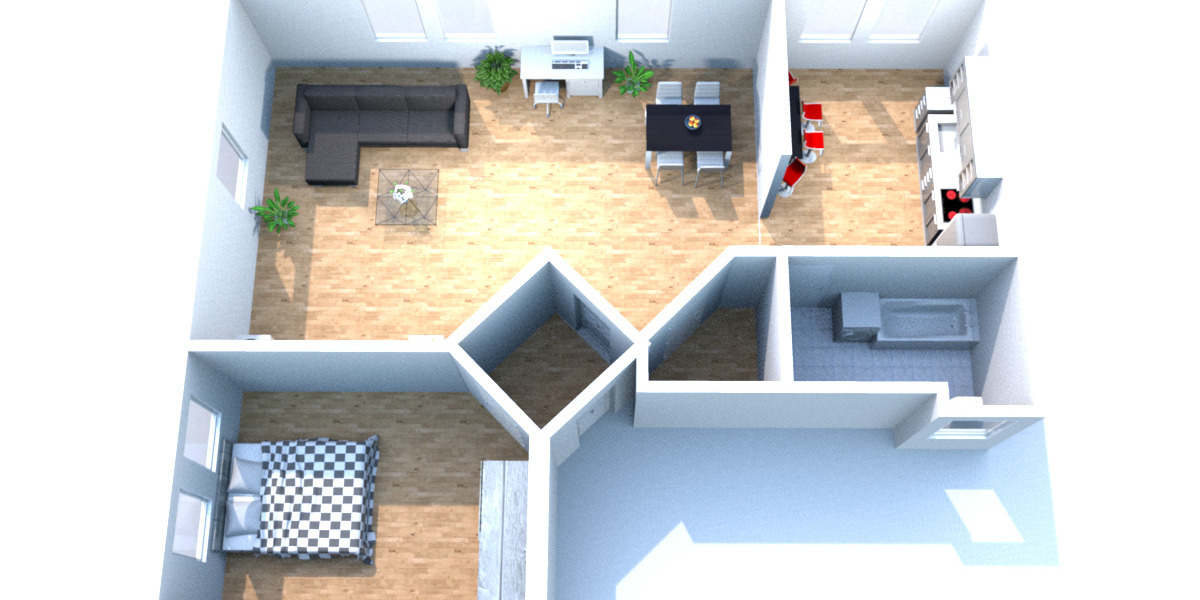 Etagenwohnung Waldheim Schönberg - 2 Zimmer, 64 m&sup2;, 370&euro; | Angebot:25688924