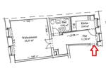 Etagenwohnung Freiberg - 1 Zimmer, 45 m&sup2;, 300&euro; | Angebot:26534412