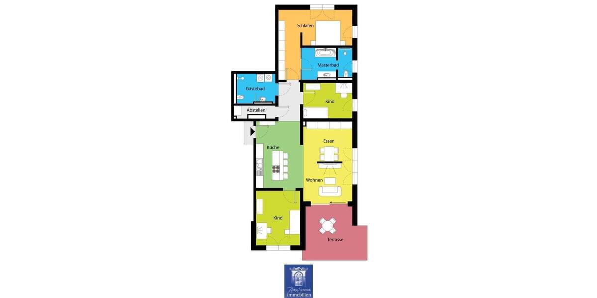 Etagenwohnung Döbeln - 4 Zimmer, 133 m&sup2;, 1.330&euro; | Angebot:25803087