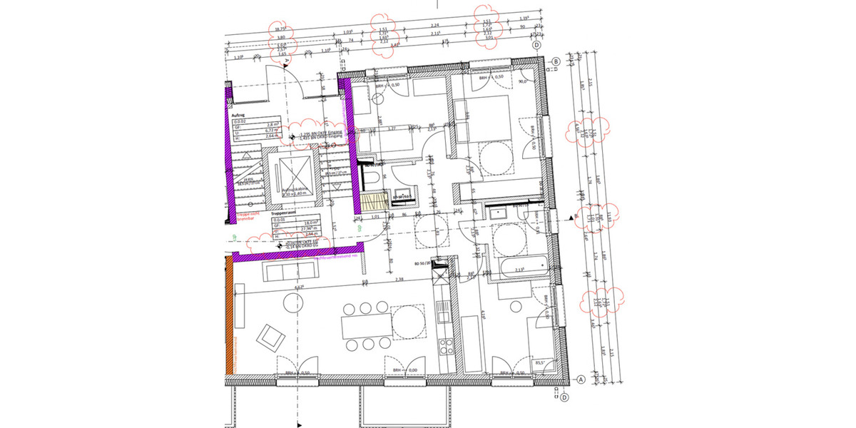 Etagenwohnung Bremen Schwachhausen - 4 Zimmer, 89 m&sup2;, 1.500&euro; | Angebot:26132104