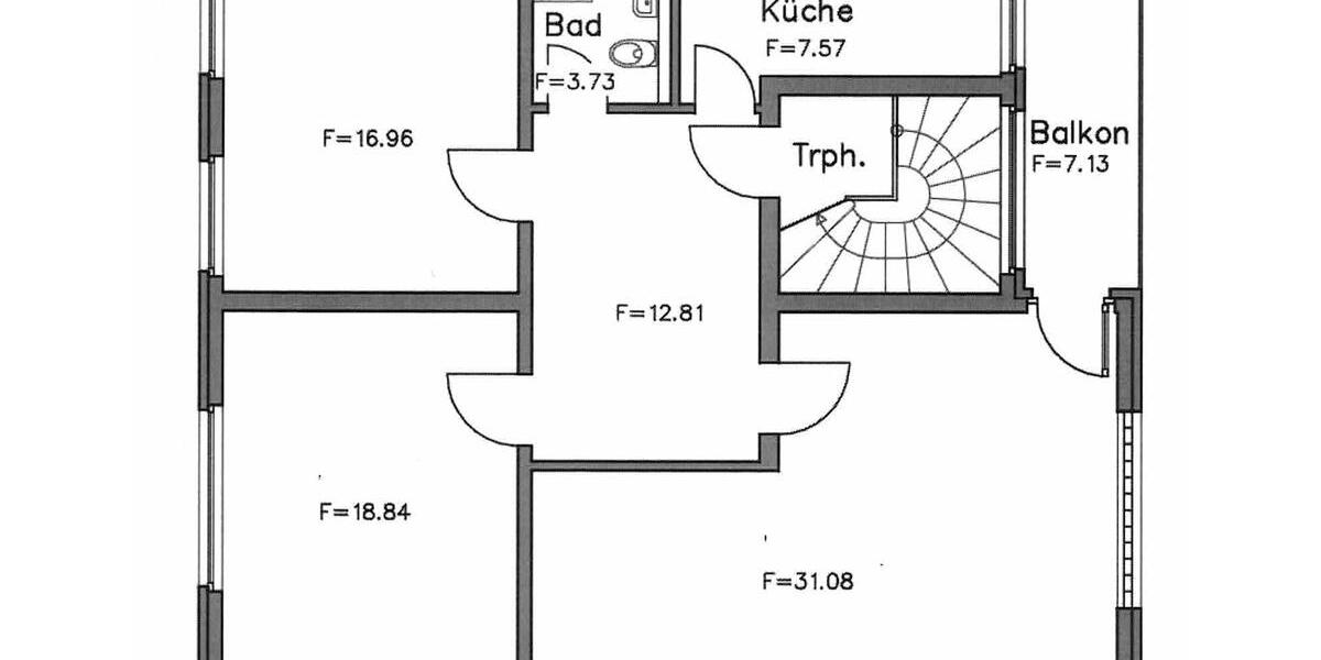 Etagenwohnung Warendorf - 3 Zimmer, 95 m&sup2;, 950&euro; | Angebot:26692786