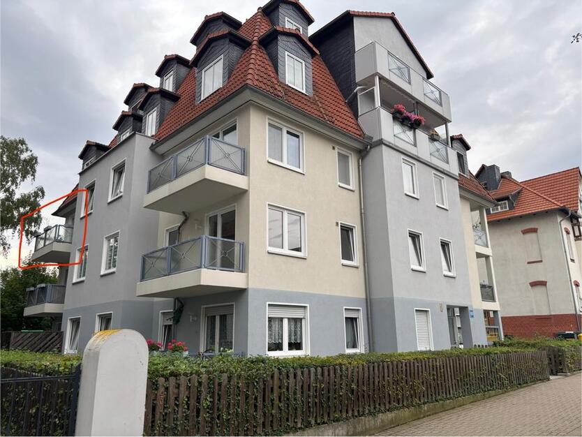55m2 Zwei Zimmer Wohnung mit Balkon in Halberstadt zimmer