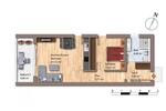 Erdgeschoßwohnung Waldkirchen - 2 Zimmer, 64 m&sup2;, 710&euro; | Angebot:26611728