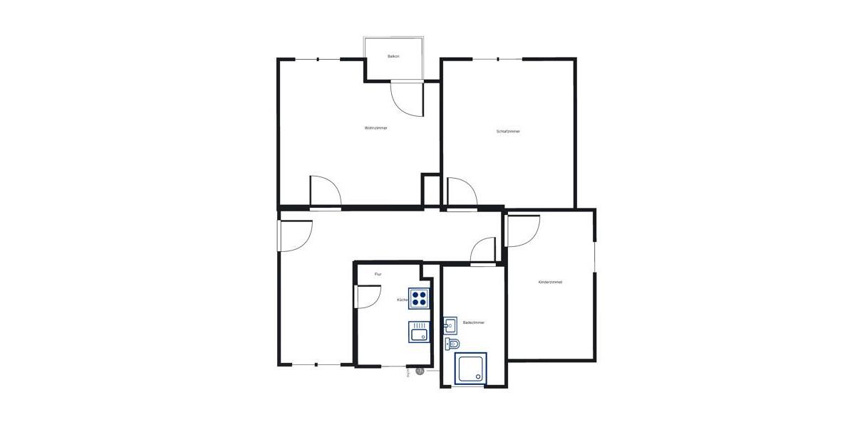 Erdgeschoßwohnung Barsinghausen - 3 Zimmer, 64 m&sup2;, 580&euro; | Angebot:24597163