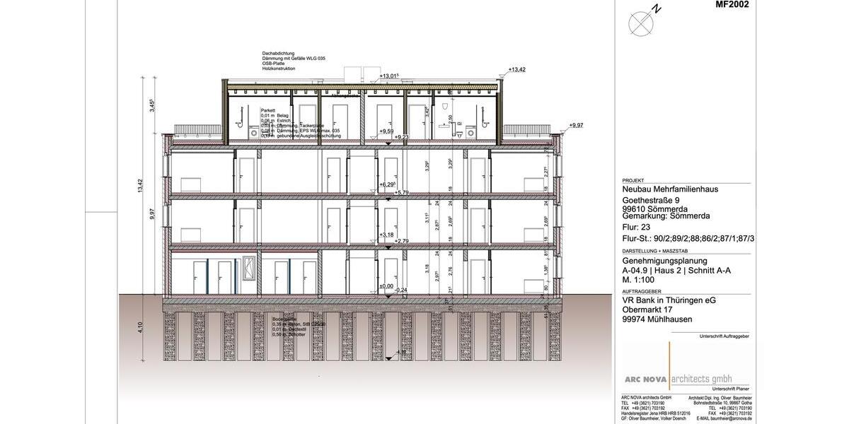 Einfamilienhaus Sömmerda - 3 Zimmer, 94 m&sup2;, 1.265&euro; | Angebot:25539491