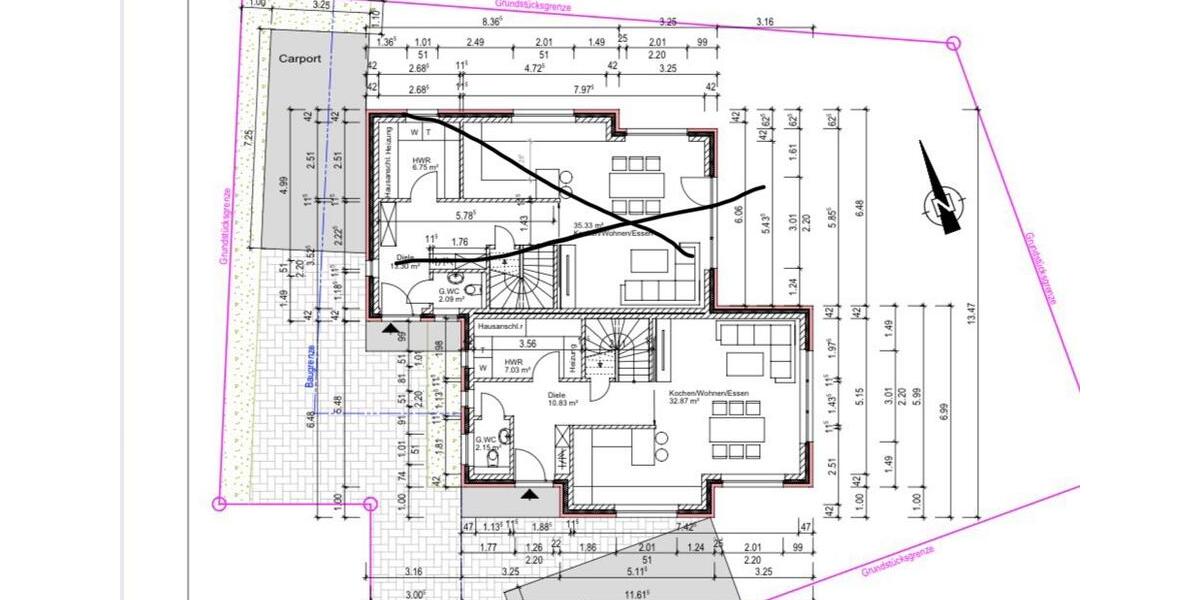 Doppelhaushälfte Rheine Gellendorf - 4 Zimmer, 115 m&sup2;, 1.500&euro; | Angebot:24916255