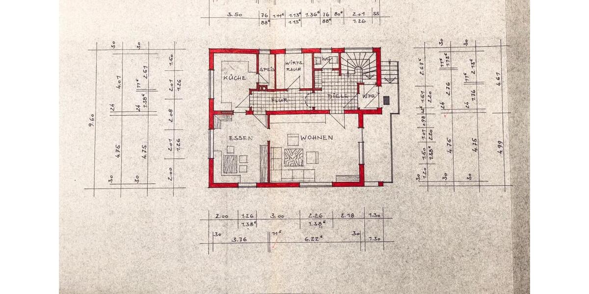 Einfamilienhaus Hawangen - 9 Zimmer, 185 m&sup2;, 1.700&euro; | Angebot:26588663