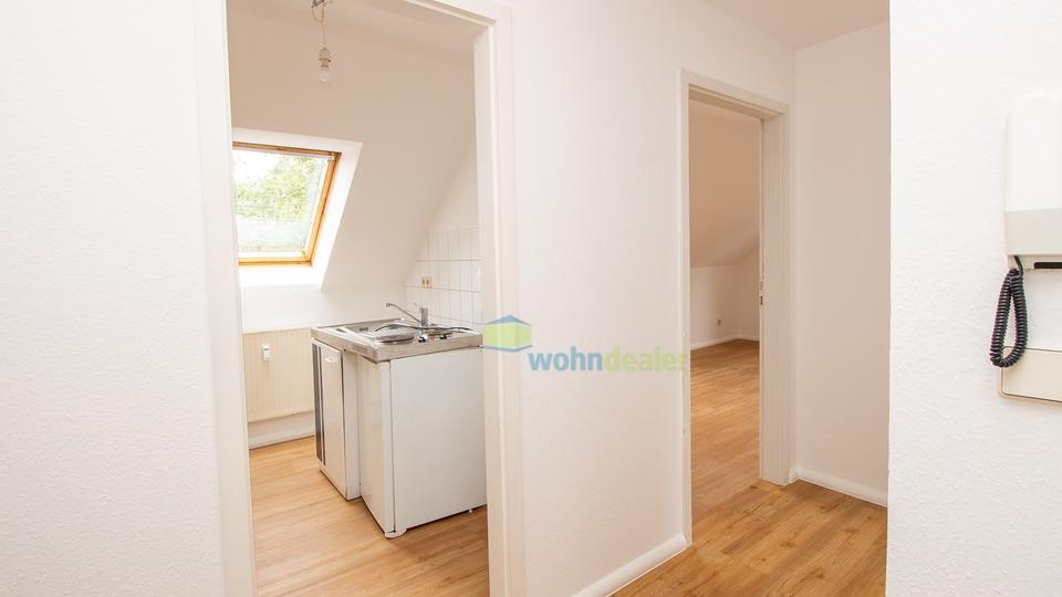 Dachgeschoßwohnung Borna - 2 Zimmer, 37 m&sup2;, 269&euro; | Angebot:25649728