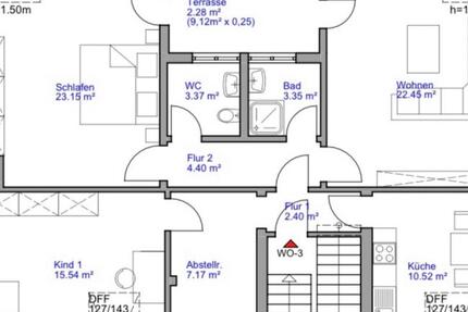 3Zimmer KDB in Beeck mit Terrasse 3 zimmer