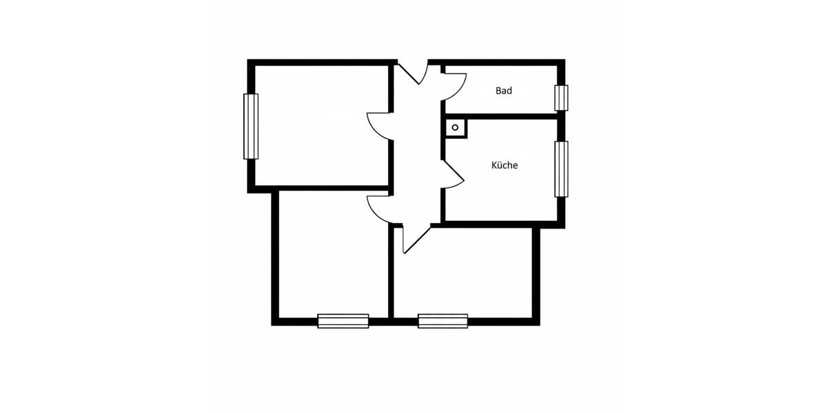 Dachgeschoßwohnung Klütz - 3 Zimmer, 66 m&sup2;, 450&euro; | Angebot:25748534
