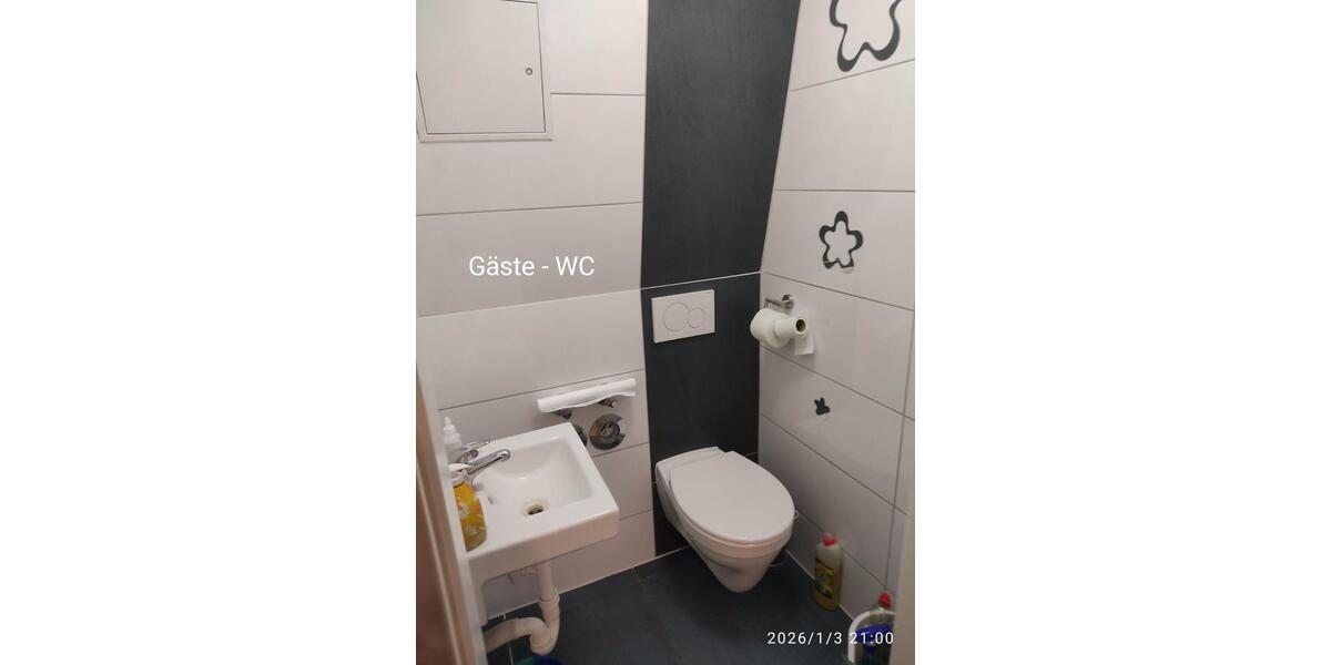 3 ZKB + Gäste-WC + Dachgeschoss. 3 zimmer