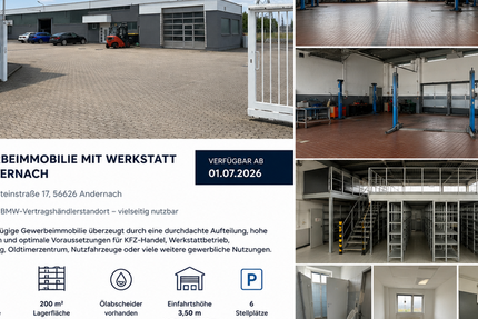 Gewerbeobjekt Andernach - 5.150&euro; | Angebot:26847367