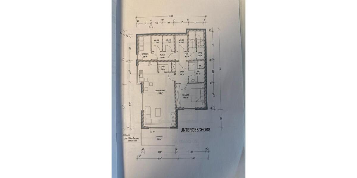 Etagenwohnung Trier West-Pallien - 1 Zimmer, 81 m&sup2;, 1.500&euro; | Angebot:26604273