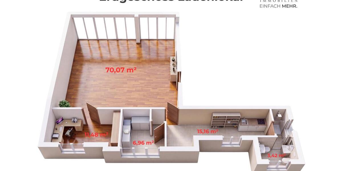 Gewerbeobjekt Herten - 1.350&euro; | Angebot:26155641