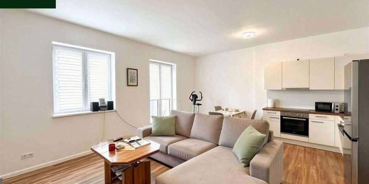 Etagenwohnung Würzburg Frauenland - 2 Zimmer, 64 m&sup2;, 417&euro; | Angebot:27249066
