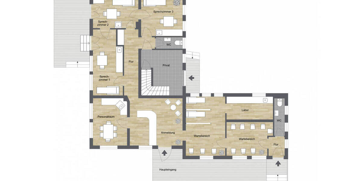 Gewerbeobjekt Werther - 7 Zimmer, 119 m&sup2;, 1.200&euro; | Angebot:26105600