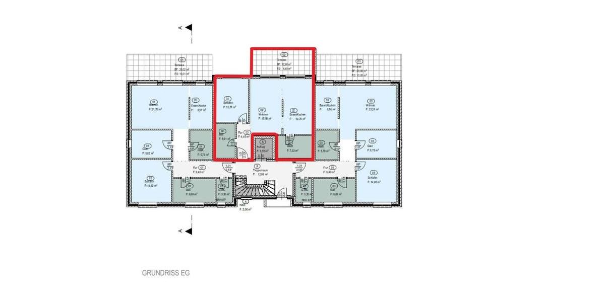 Erdgeschoßwohnung Rastede - 2 Zimmer, 67 m&sup2;, 870&euro; | Angebot:25253191
