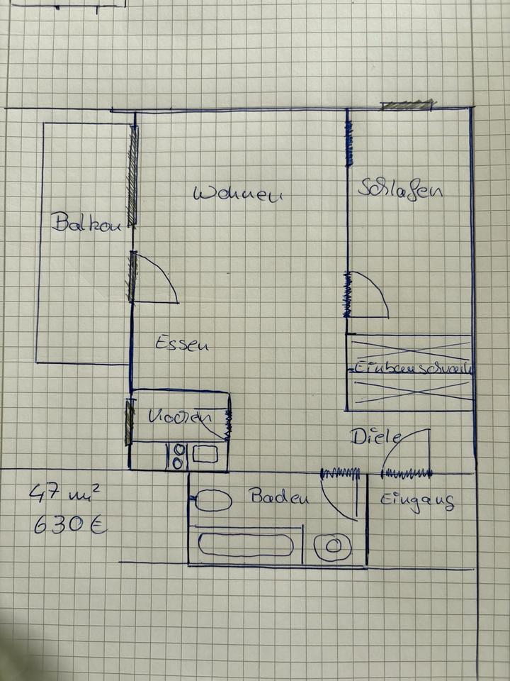 Apartment 1,5 Zimmer zimmer