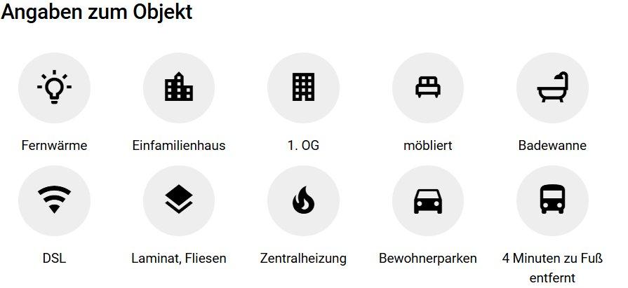 Etagenwohnung Bremen Osterholz - 1 Zimmer, 8 m&sup2;, 400&euro; | Angebot:26660113