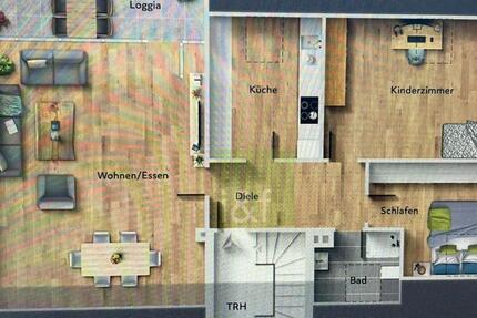 Wohnung Hagen Hagen-Nord - 3 Zimmer, 95 m&sup2;, 1.300&euro; | Angebot:25095639