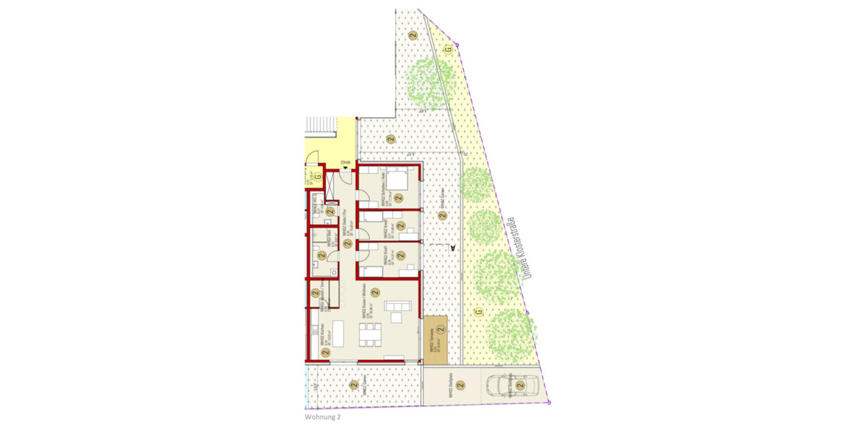 Etagenwohnung Östringen - 3 Zimmer, 1.632&euro; | Angebot:21096306