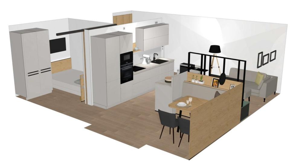 Erdgeschoßwohnung Amberg - 1 Zimmer, 44 m&sup2;, 895&euro; | Angebot:25959668