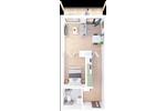 Terrassenwohnung Schwabach - 2 Zimmer, 45 m&sup2;, 915&euro; | Angebot:26269124