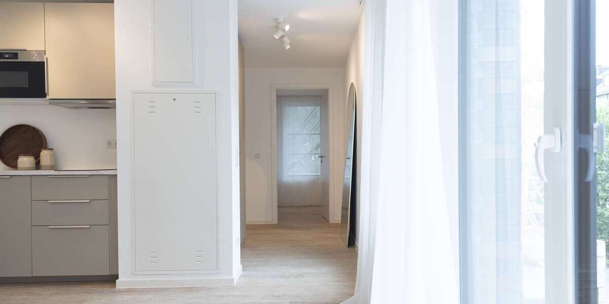 Etagenwohnung Düsseldorf Flingern Süd - 1 Zimmer, 33 m&sup2;, 850&euro; | Angebot:27270528
