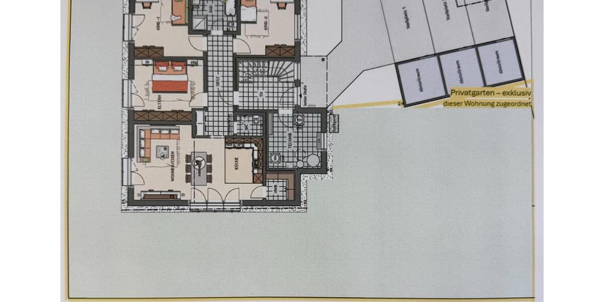 Terrassenwohnung Elmenhorst - 4 Zimmer, 115 m&sup2;, 1.950&euro; | Angebot:25583183