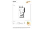 Etagenwohnung Lübeck Sankt Lorenz Nord - 2 Zimmer, 48 m&sup2;, 845&euro; | Angebot:26660310