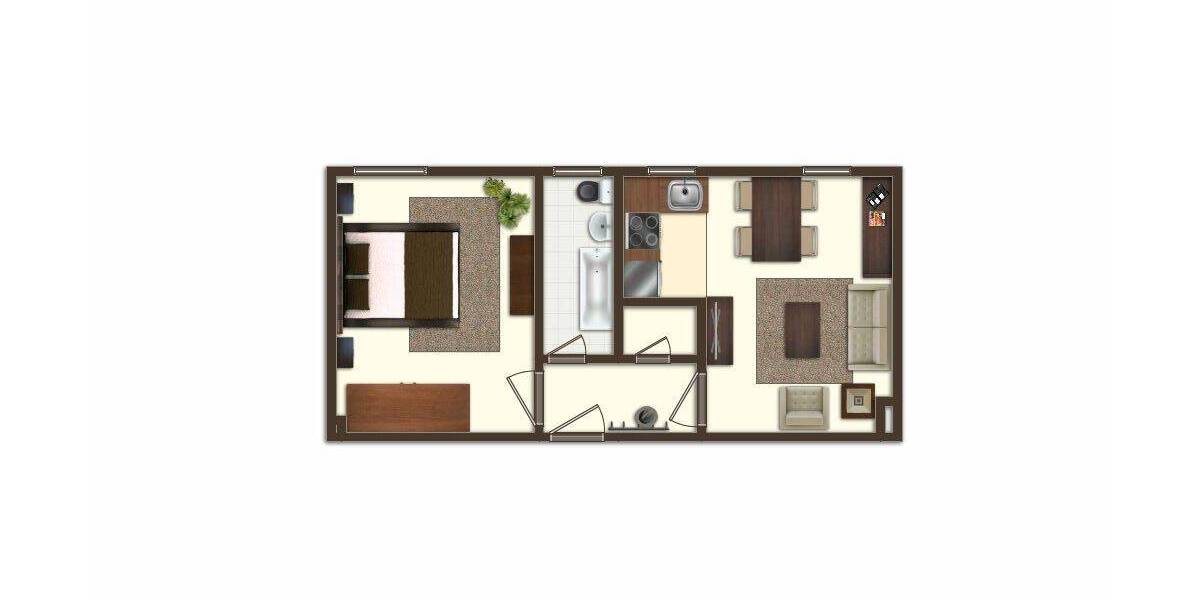 Etagenwohnung Freiberg Freiberg Ost - 2 Zimmer, 36 m&sup2;, 244&euro; | Angebot:26841870