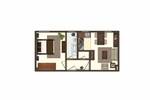 Etagenwohnung Freiberg Freiberg Ost - 2 Zimmer, 36 m&sup2;, 244&euro; | Angebot:26841870