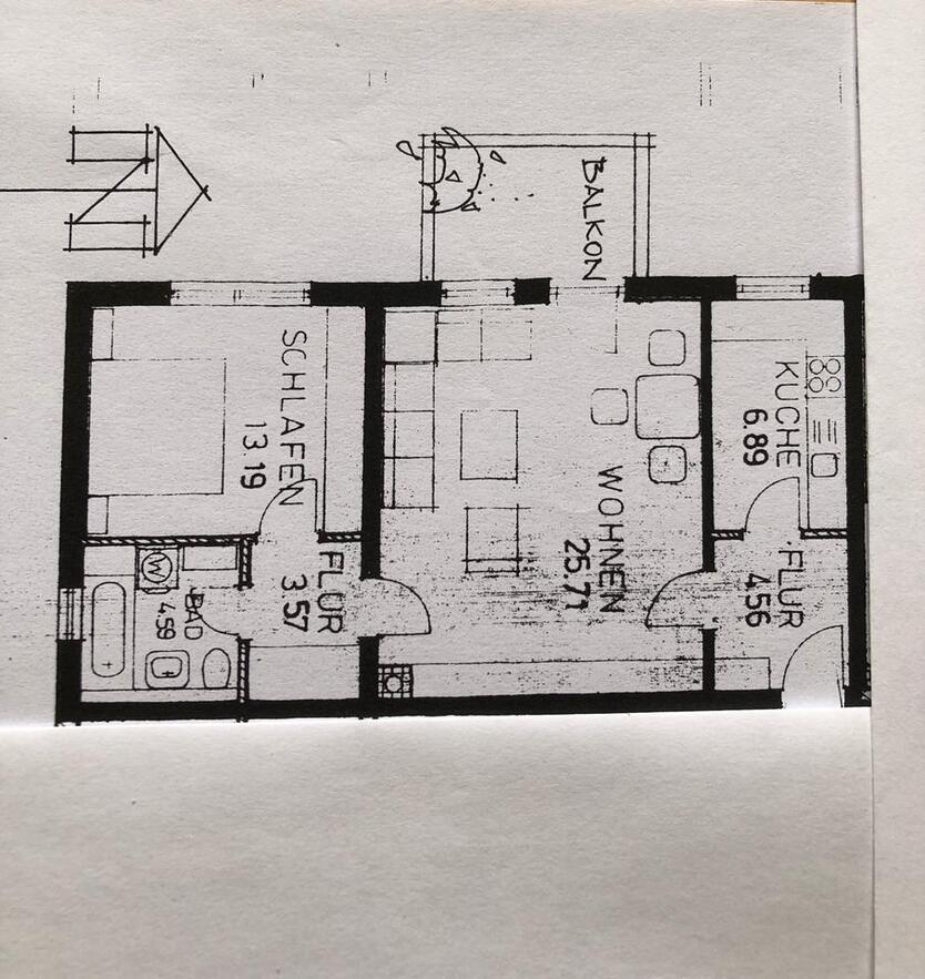 Schöne 2-Zimmer-Wohnung im Birkengraben 62qm 590€ Kaltmiete