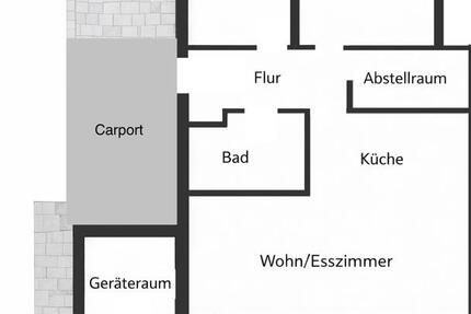 Haus Uchte - 3 Zimmer, 85 m&sup2;, 890&euro; | Angebot:25049138